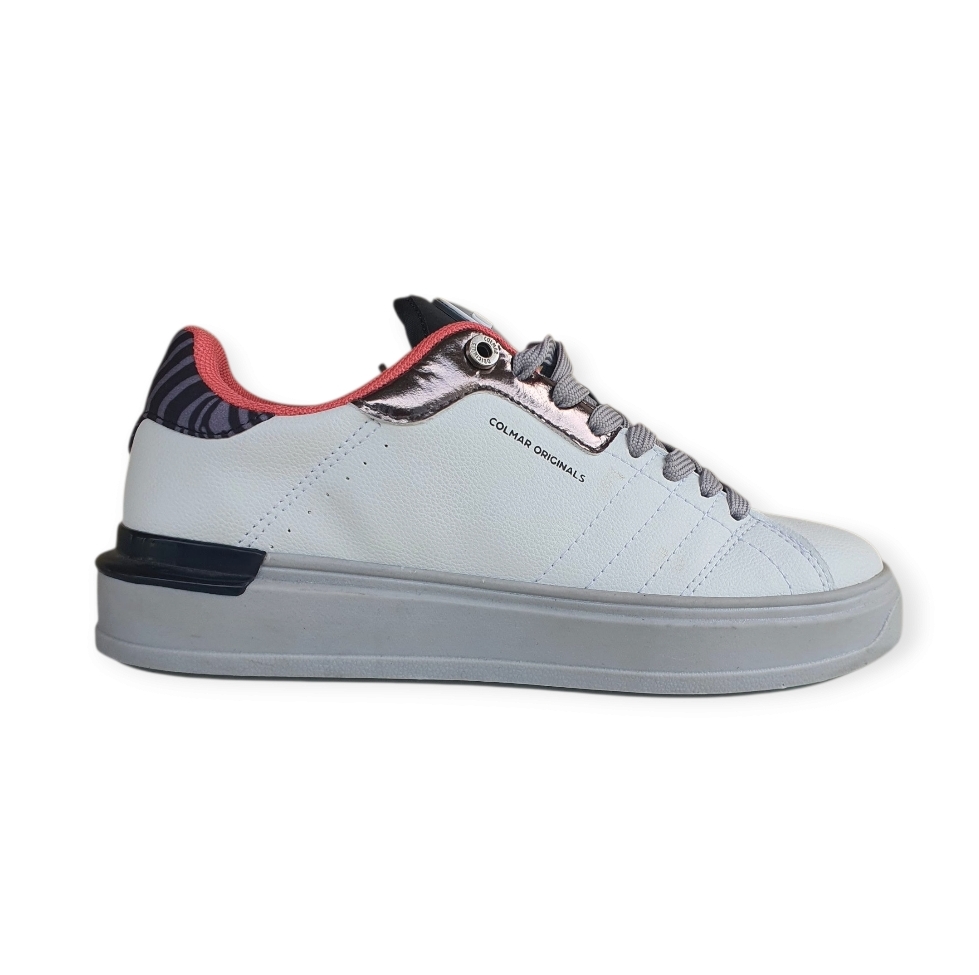 150 White-black-peach clm